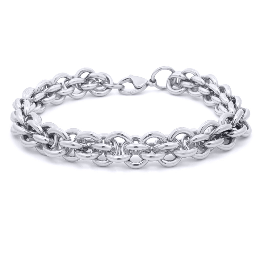 Stainless Steel  Chain Bracelet 8" 20cm - STB0004