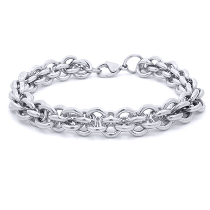 Stainless Steel  Chain Bracelet 8" 20cm - STB0004
