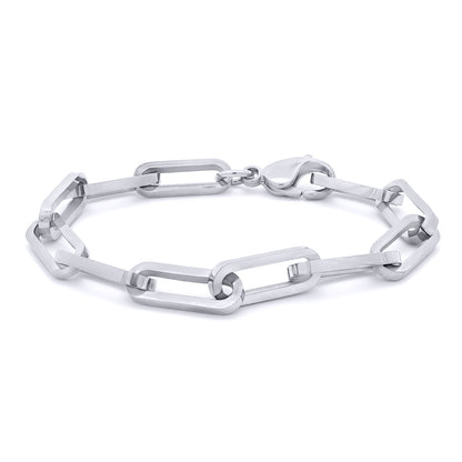 Stainless Steel  Chain Bracelet 8" 20cm - STB0006