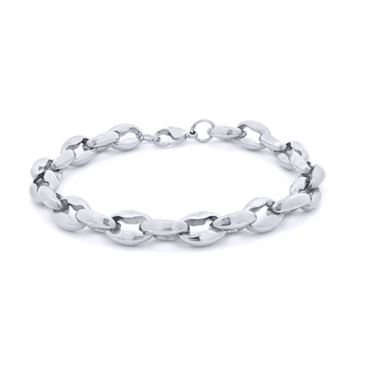 Stainless Steel  Chain Bracelet 8" 20cm - STB0007