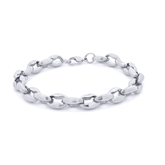 Stainless Steel  Chain Bracelet 8" 20cm - STB0007