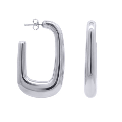 Stainless Steel  Creole Earrings - STE0001