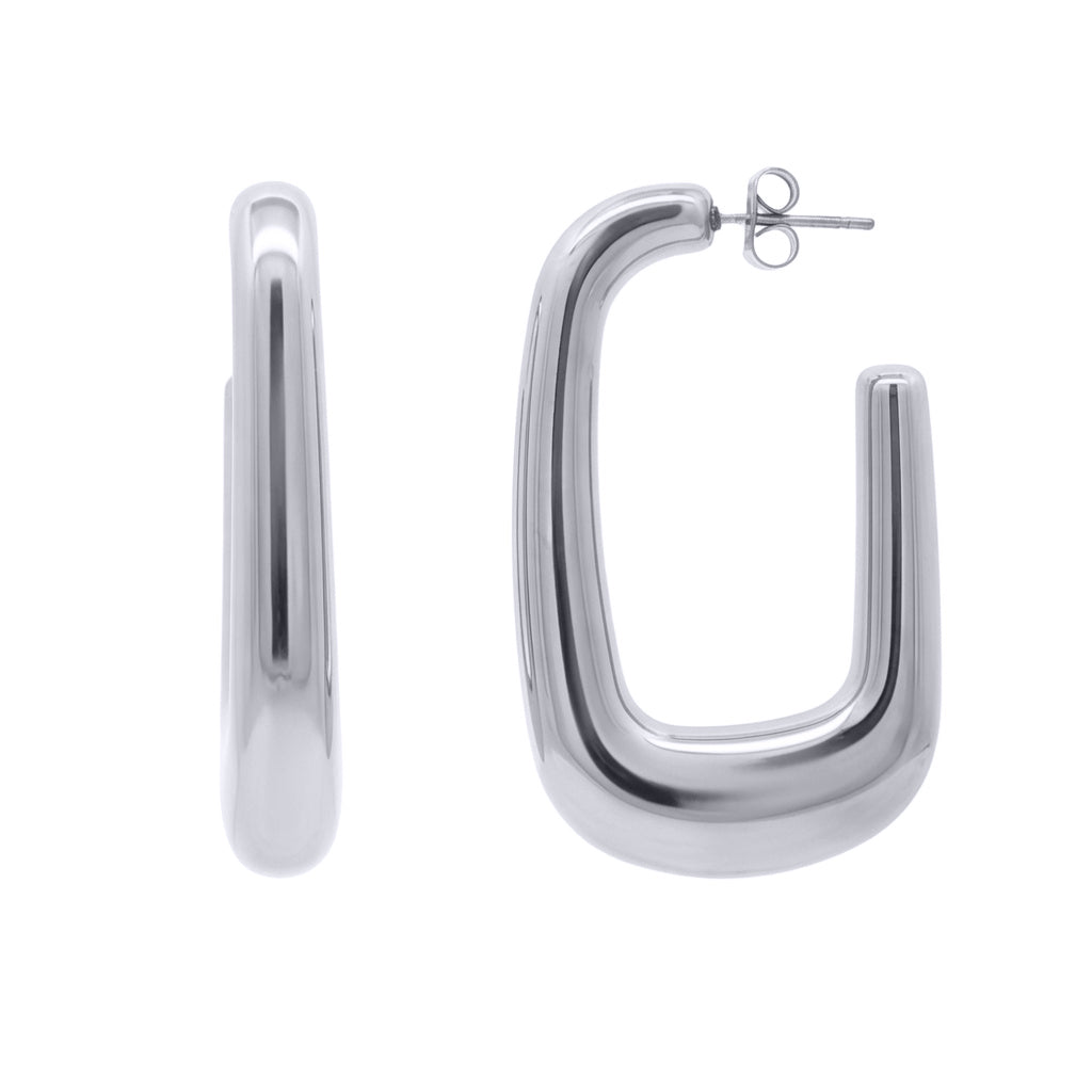Stainless Steel  Creole Earrings - STE0001