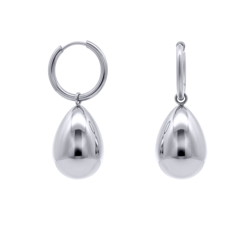 Stainless Steel  Drop Earrings - STE0007