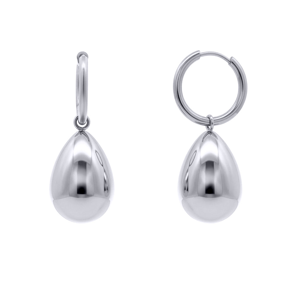 Stainless Steel  Drop Earrings - STE0007