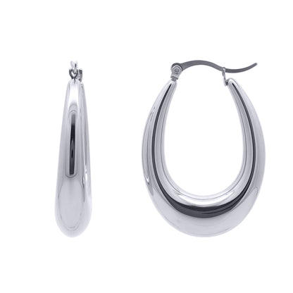 Stainless Steel  Creole Earrings - STE0012