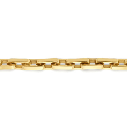 Gold-plated Stainless Steel  Chain Necklace 18" 45cm - STN0002GP