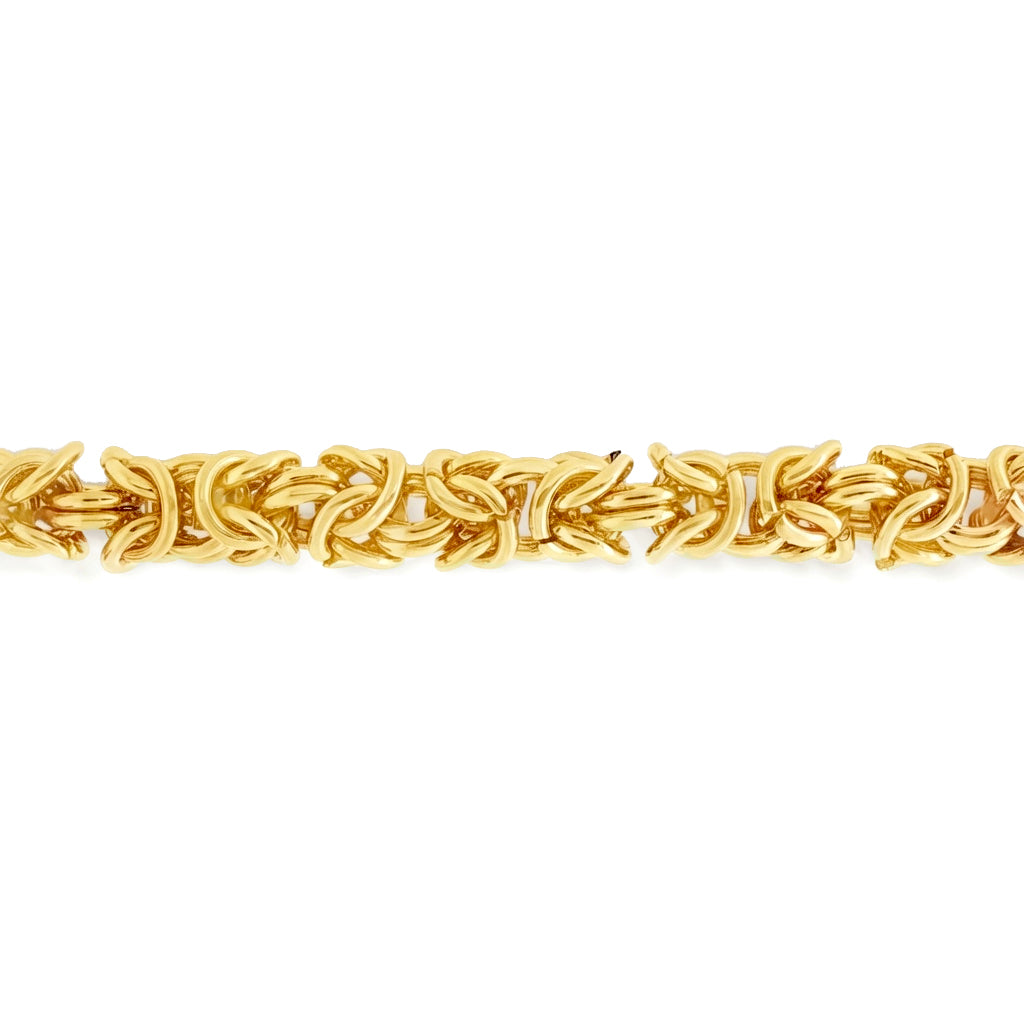 Gold-plated Stainless Steel  Chain Necklace 18" 45cm - STN0005GP