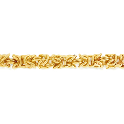 Gold-plated Stainless Steel  Chain Necklace 18" 45cm - STN0005GP