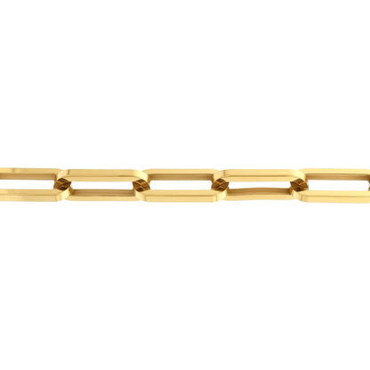 Gold-plated Stainless Steel  Chain Necklace 18" 45cm - STN0006GP
