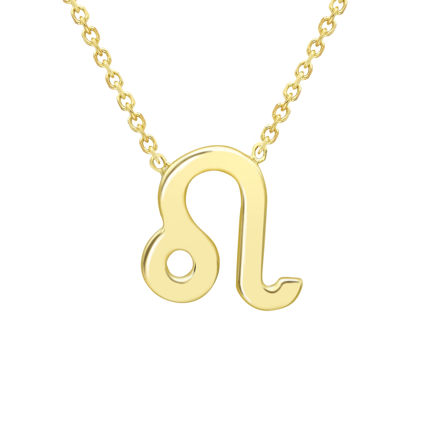 9ct Gold  Leo Necklace 16/18" 42/45cm - ZDNR02LE2