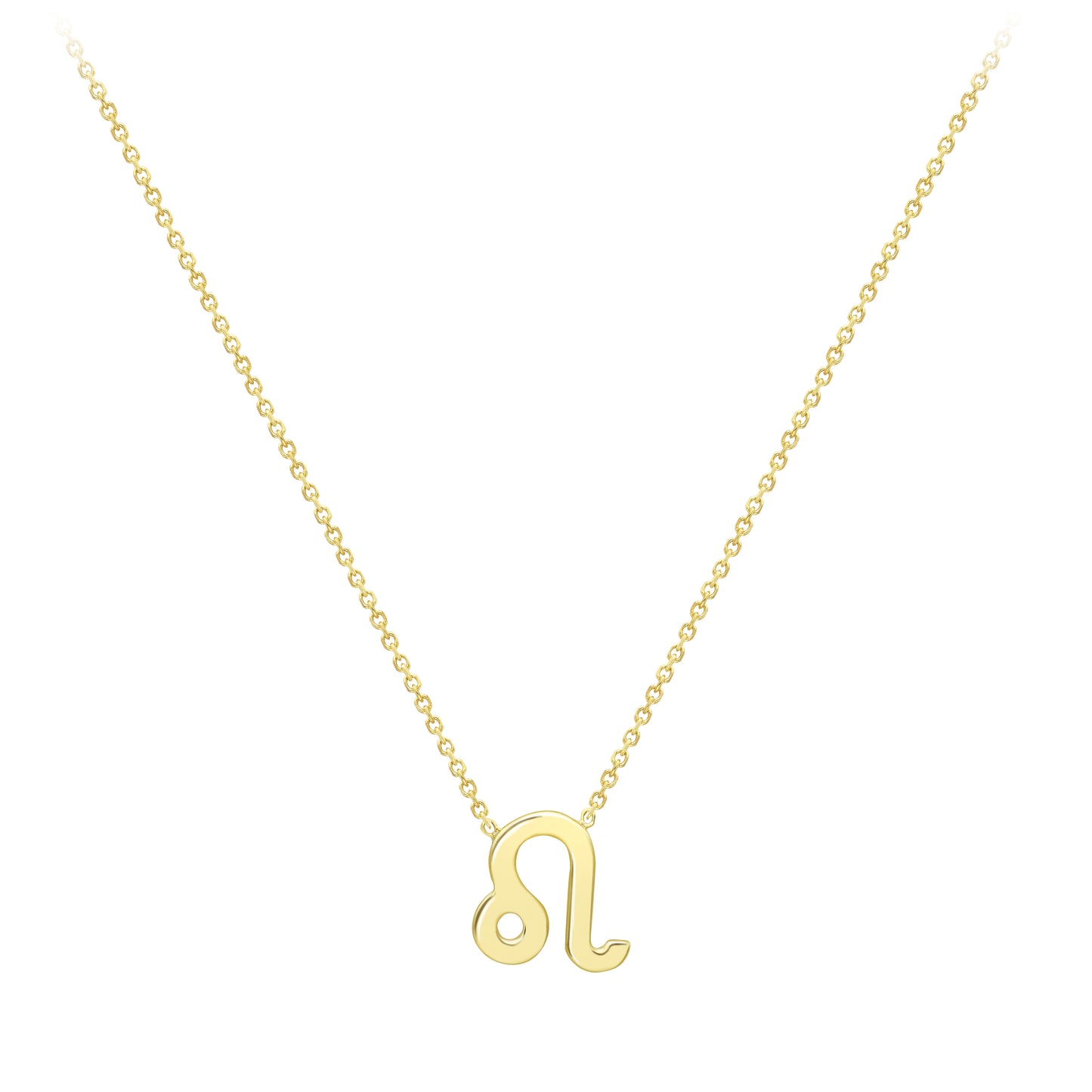 9ct Gold  Leo Necklace 16/18" 42/45cm - ZDNR02LE2