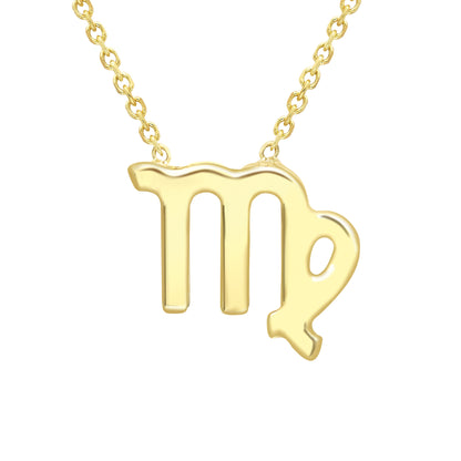9ct Gold  Virgo Necklace 16/18" 42/45cm - ZDNR02VG2