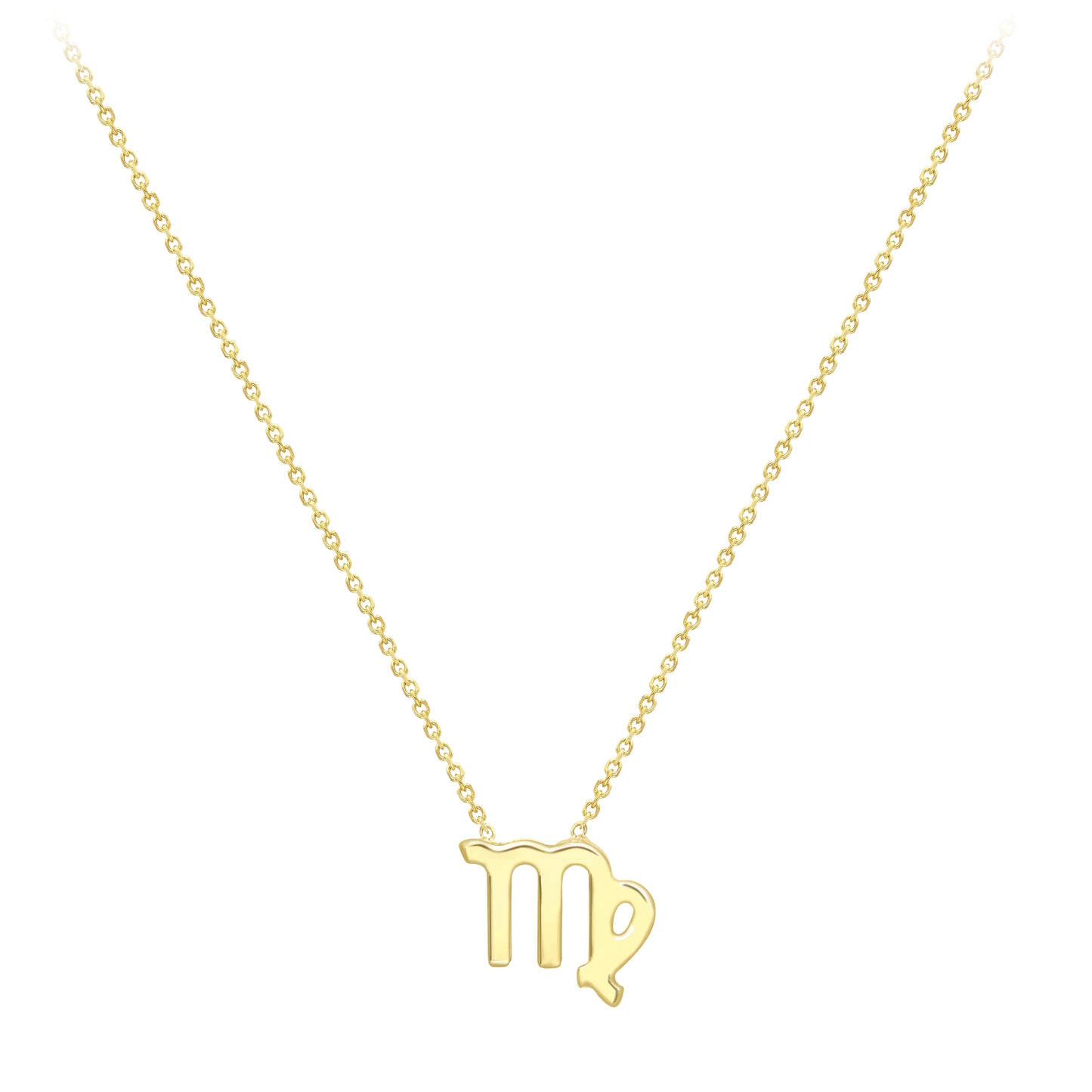 9ct Gold  Virgo Necklace 16/18" 42/45cm - ZDNR02VG2