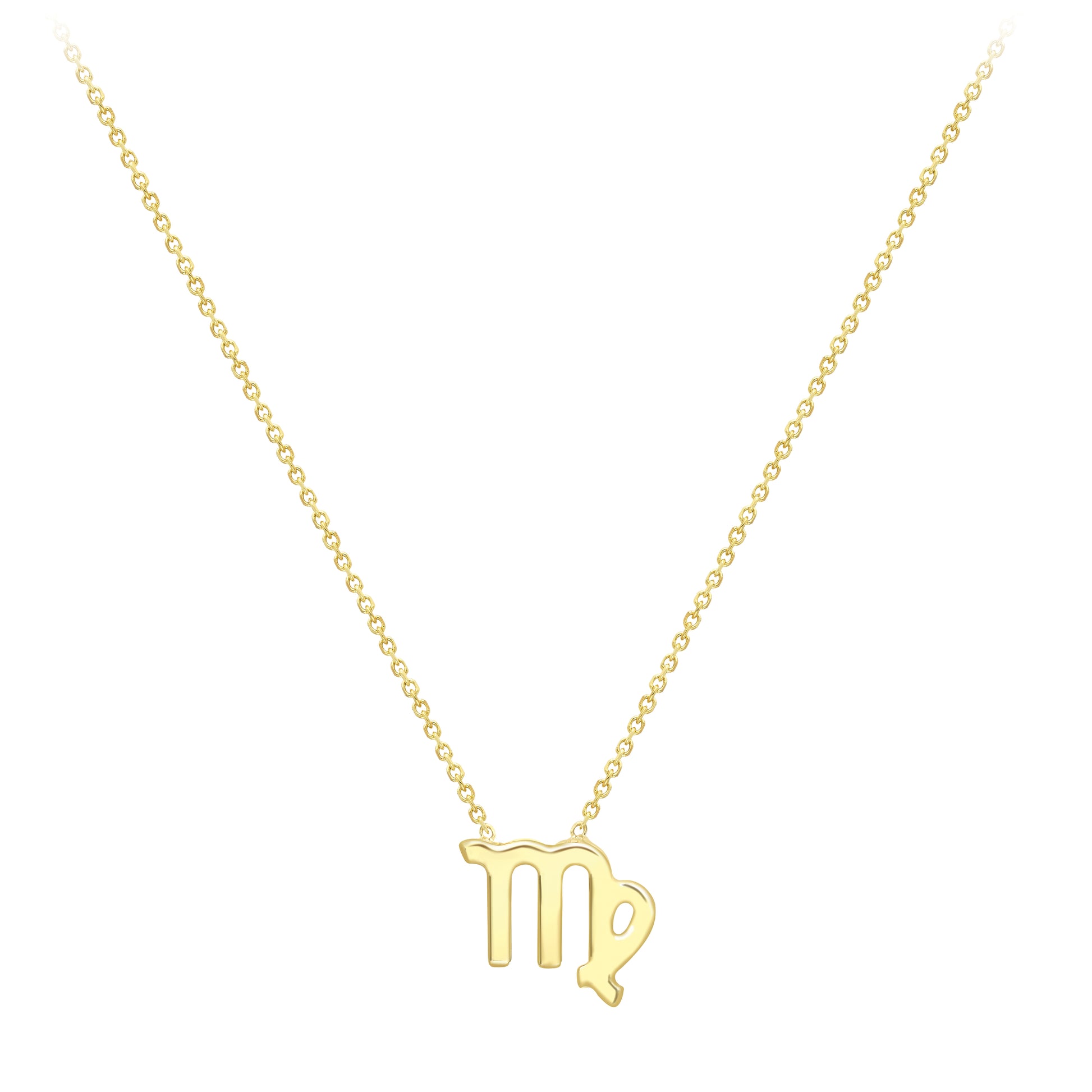 9ct Gold  Virgo Necklace 16/18" 42/45cm - ZDNR02VG2