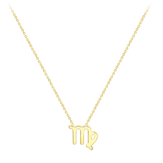 9ct Gold  Virgo Necklace 16/18" 42/45cm - ZDNR02VG2