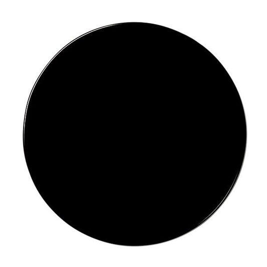 Black Onyx Round Flat Disc Insert 19.3mm - OnyxDisc001-H